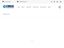 Tablet Screenshot of cuboidits.com